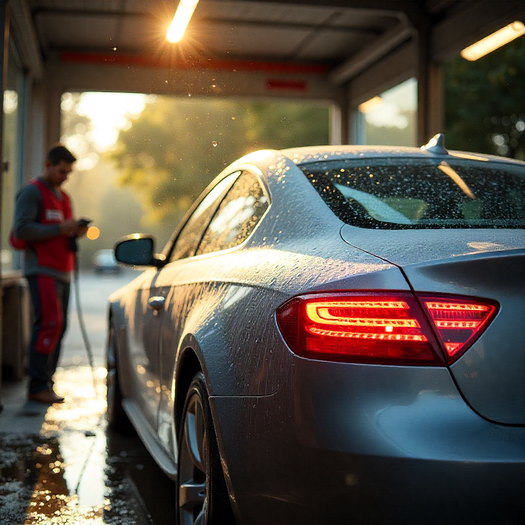 Miljövänlig biltvätt på Optimumtrainers